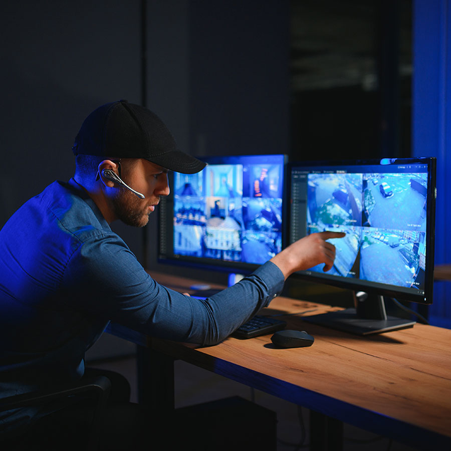 managed IT security services, metal lock on keyboard